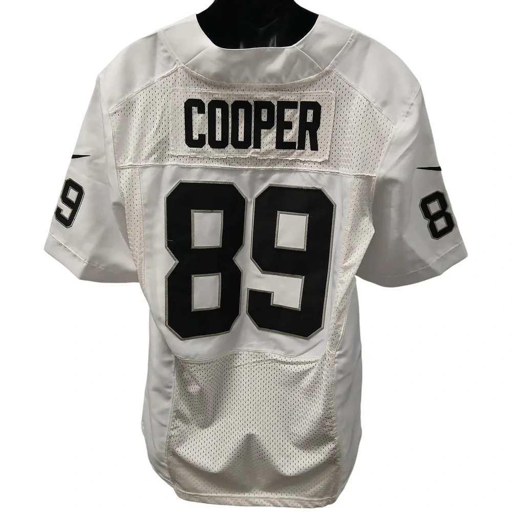 Nike Oakland Raiders Amari Cooper 89 On Field Jersey White Mens XL 40 TG EG